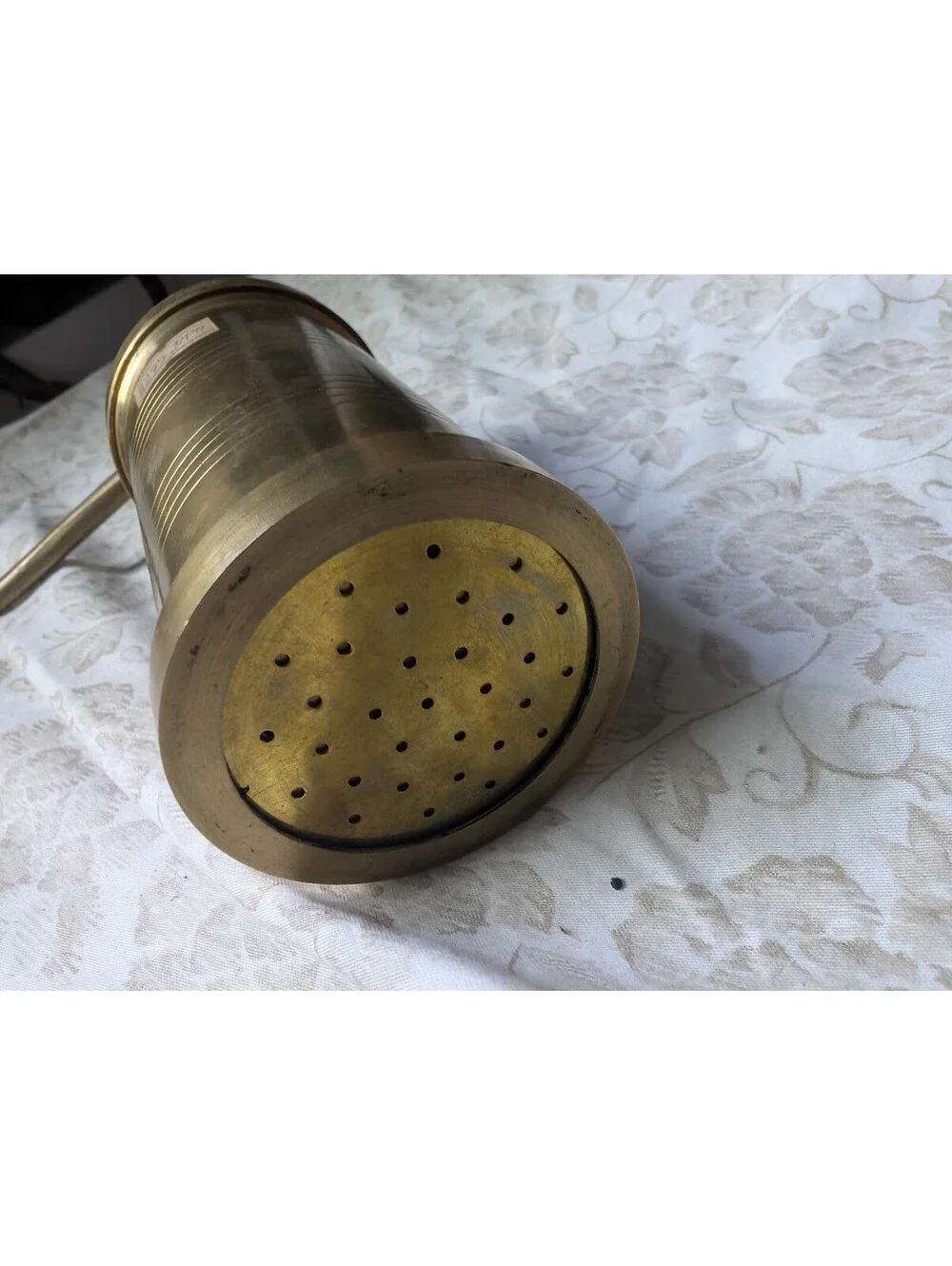 Vintage Brass Sev Sancha Food Press Retro Kitchen Pasta Maker